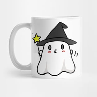 Cute Ghost Witch Halloween Mug